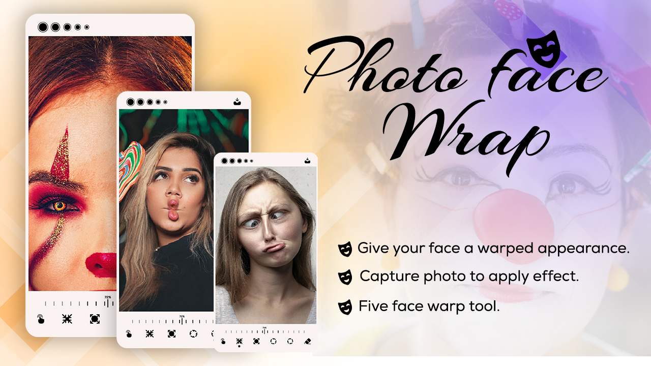 Photo Warp Face Warp Funny Mirrors Funny Photo Editor Photo